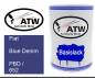 Preview: Fiat, Blue Denim, PBD / 652: 500ml Lackdose, von ATW Autoteile West.